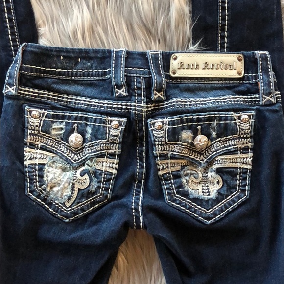Brand new rock revival jeans! - Picture 3 of 4